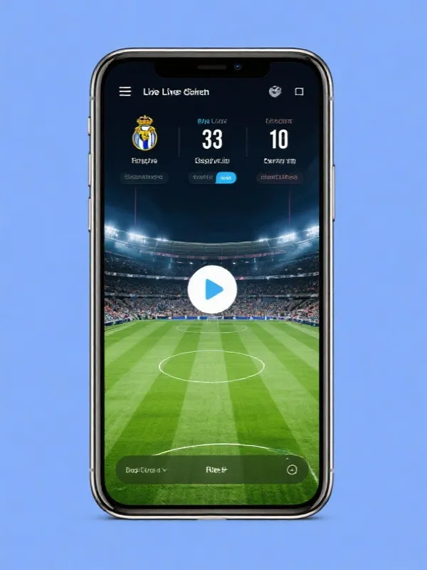 Mobile Sports Broadcasting App